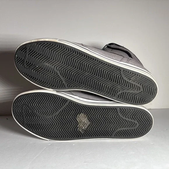 Size 13 Big Nike High Canvas Gray/Black Sneakers Shoes504614-010
